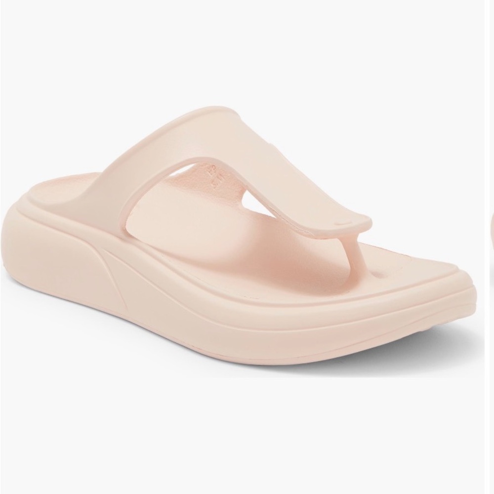 Stuart Weitzman Blush Pink Foam Thong Sandal